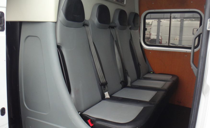 Renault LIFT MASTER brygadówka doka dubel kabina 7-osób klima 2014rok ładny kamera cofania najazd zdjęcie 11