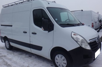 Opel LIFT MOVANO III L2H2 średniak 2017rok klima bagażnik z drabinką regały