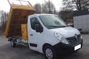 Renault MASTER wywrotka duży kiper 320cm klima navi 2018rok ŁADNA