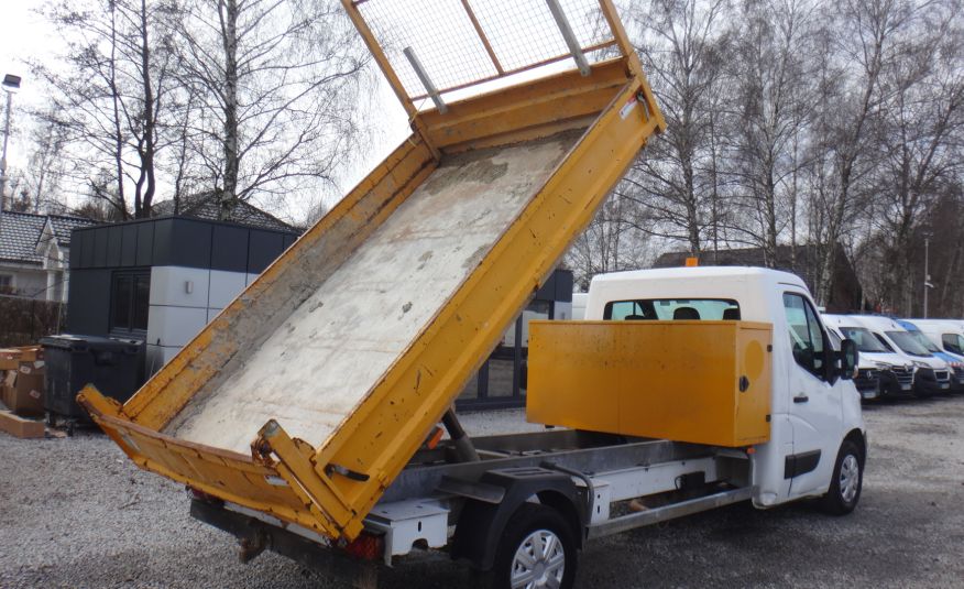 Renault MASTER wywrotka duży kiper 320cm klima navi 2018rok ŁADNA zdjęcie 6