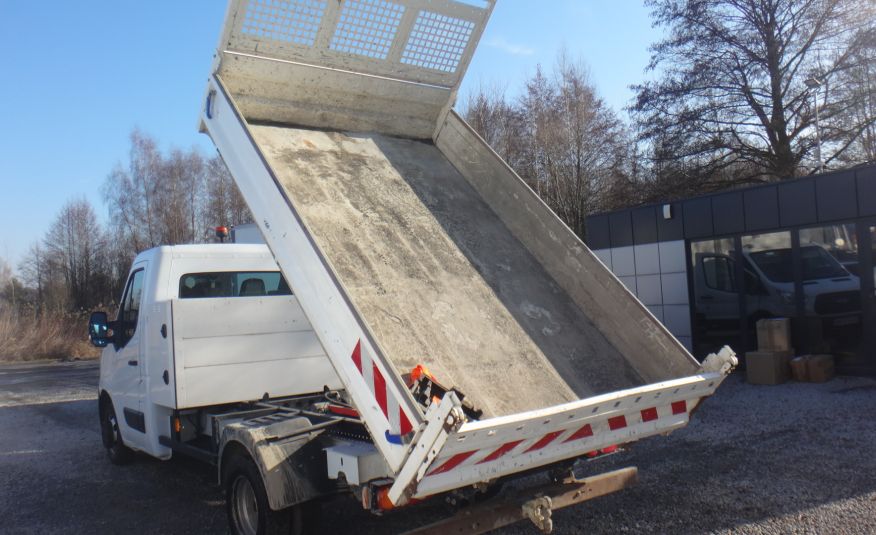 Renault LIFT MASTER IV wywrotka navi klima LED bliźniacze koła 3500kg na haku kamera navi 86tys km zdjęcie 4