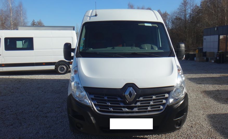 Renault MASTER L3H2 MAX 2016 klima pdc navi ładna zabudowa + rozkładany najazd 400kg rampa zdjęcie 2