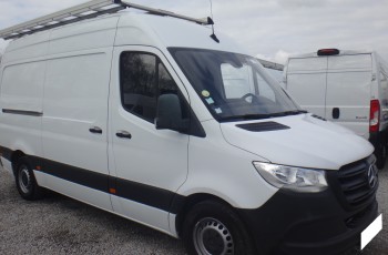 Mercedes LIFT L2H2 SPRINTER 311 klima tempomat regały półki bagażnik z drabinką 2020rok ŁADNY