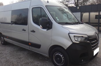 Renault MASTER IV L3H2 MAX 2020r klima kamera cofania pdc navi 150KM brygadówka doka dubel kabina 7-osób
