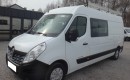 Renault MASTER LIFT L3H2 MAX 2017 doka dubel kabina 7-os klima navi pdc bagażnik z drabinką 170KM zdjęcie 1