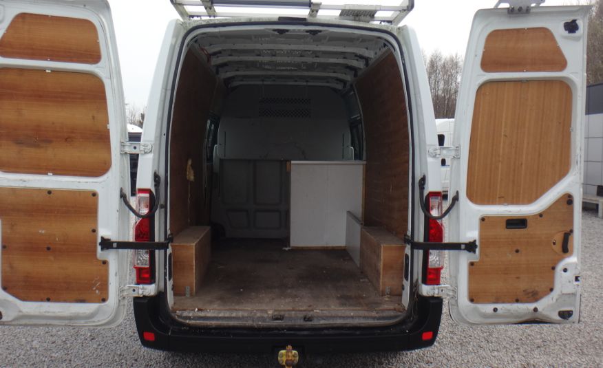 Renault MASTER LIFT L3H2 MAX 2017 doka dubel kabina 7-os klima navi pdc bagażnik z drabinką 170KM zdjęcie 7