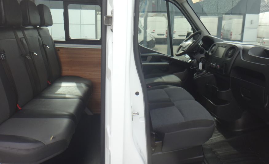 Renault MASTER LIFT L3H2 MAX 2017 doka dubel kabina 7-os klima navi pdc bagażnik z drabinką 170KM zdjęcie 9