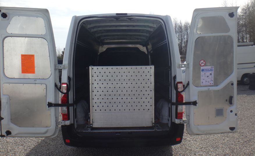 Renault LIFT MASTER IV L3H2 MAX 2020 klima navi pdc tempomat full opcja ładna zabudowa + rozkładany najazd rampa zdjęcie 7