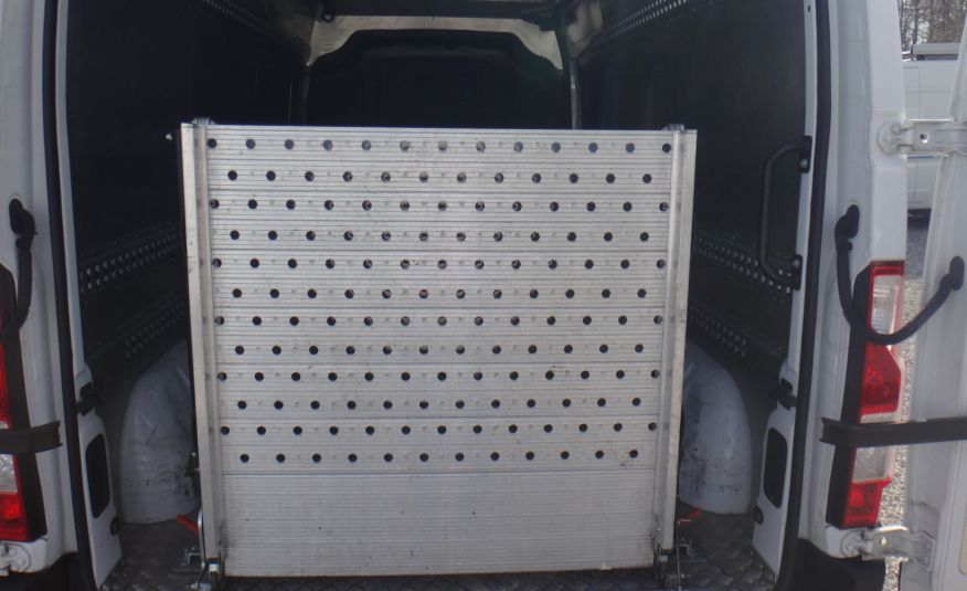 Renault LIFT MASTER IV L3H2 MAX 2020 klima navi pdc tempomat full opcja ładna zabudowa + rozkładany najazd rampa zdjęcie 8