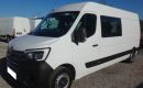 Renault MASTER IV brygadówka doka dubel kabina 7-os 109tys km ŁADNY klima navi kamera cofania zdjęcie 2