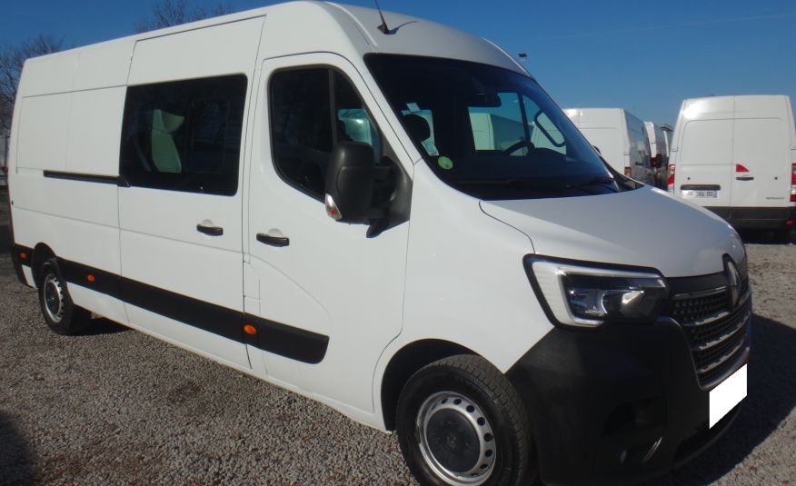 Renault MASTER IV brygadówka doka dubel kabina 7-os 109tys km ŁADNY klima navi kamera cofania zdjęcie 1