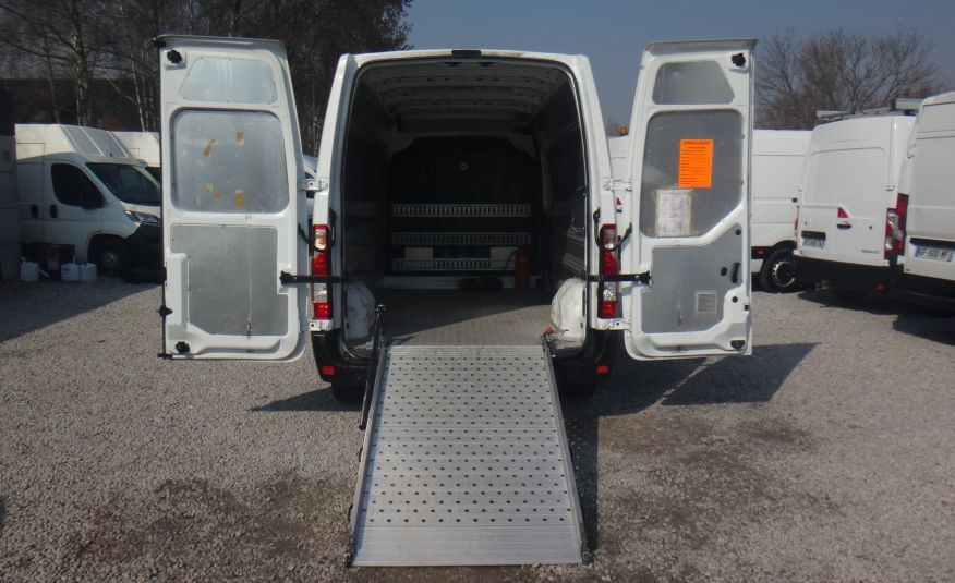 Renault LIFT MASTER L3H2 MAX 2021 klima navi LED + rozkładany najazd rampa 400kg zdjęcie 7