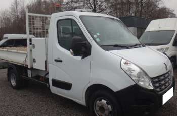 Renault MASTER skrzyniowy skrzynia MAXI 3500kg na haku bliźniaki 166tys km
