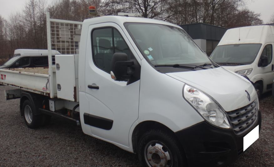 Renault MASTER skrzyniowy skrzynia MAXI 3500kg na haku bliźniaki 166tys km zdjęcie 1