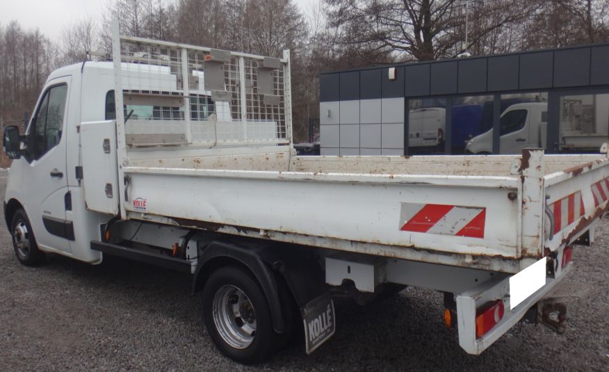 Renault MASTER skrzyniowy skrzynia MAXI 3500kg na haku bliźniaki 166tys km zdjęcie 3