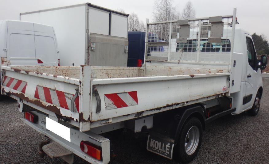 Renault MASTER skrzyniowy skrzynia MAXI 3500kg na haku bliźniaki 166tys km zdjęcie 4