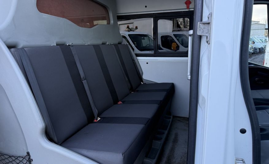 Renault MASTER LIFT L3H2 MAX 2015 klimatronik brygadówka doka 7-os dubel kabina 125KM zdjęcie 8