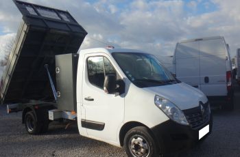 Renault MASTER LIFT wywrotka bliźniacze koła 2019rok klima tempomat 3500kg na haku 142tys km