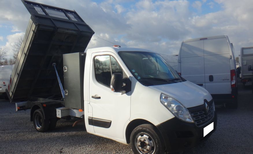 Renault MASTER LIFT wywrotka bliźniacze koła 2019rok klima tempomat 3500kg na haku 142tys km zdjęcie 1
