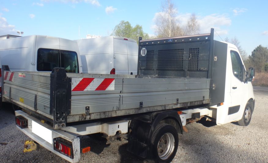 Renault MASTER LIFT wywrotka bliźniacze koła 2019rok klima tempomat 3500kg na haku 142tys km zdjęcie 6