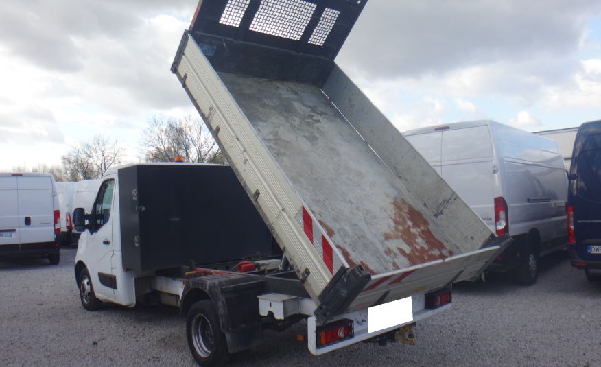 Renault MASTER LIFT wywrotka bliźniacze koła 2019rok klima tempomat 3500kg na haku 142tys km zdjęcie 8