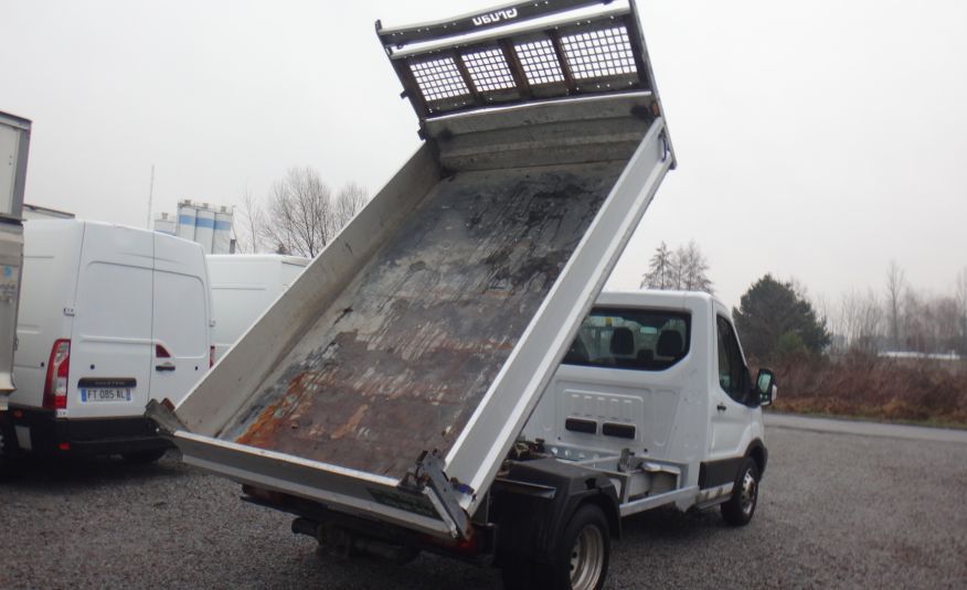 Ford TRANSIT MK8 wywrotka bliźniacze koła klima 2016 tempomat 3500kg na haku zdjęcie 5