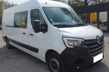 Renault LIFT MASTER IV L3H2 MAX 2023r klima LED navi kamera cofania pneaumatyczny fotel 2xdrzwi boczne
