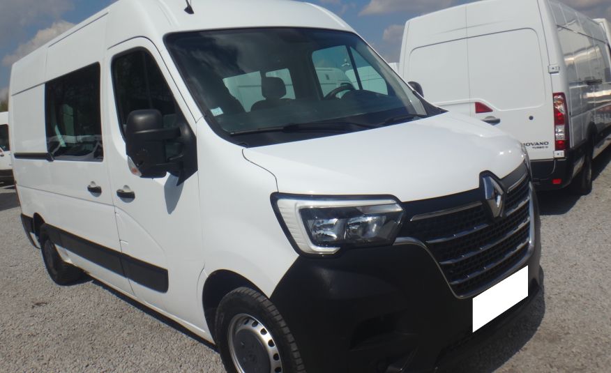 Renault MASTER IV LIFT brygadóka doka dubel kabina 7-osb klima kamera cofania regały półki
