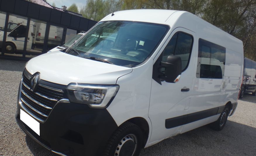Renault MASTER IV LIFT brygadóka doka dubel kabina 7-osb klima kamera cofania regały półki zdjęcie 3
