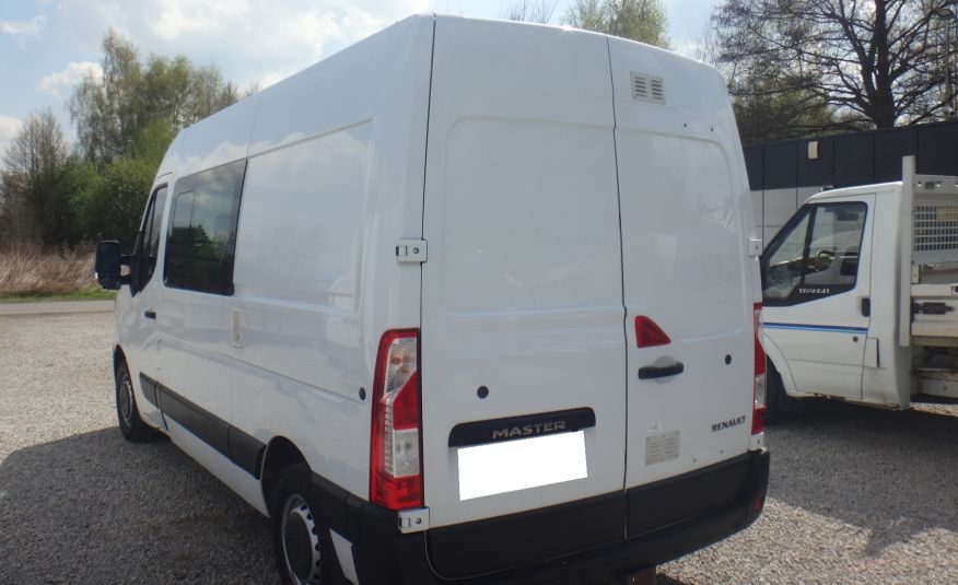 Renault MASTER IV LIFT brygadóka doka dubel kabina 7-osb klima kamera cofania regały półki zdjęcie 4