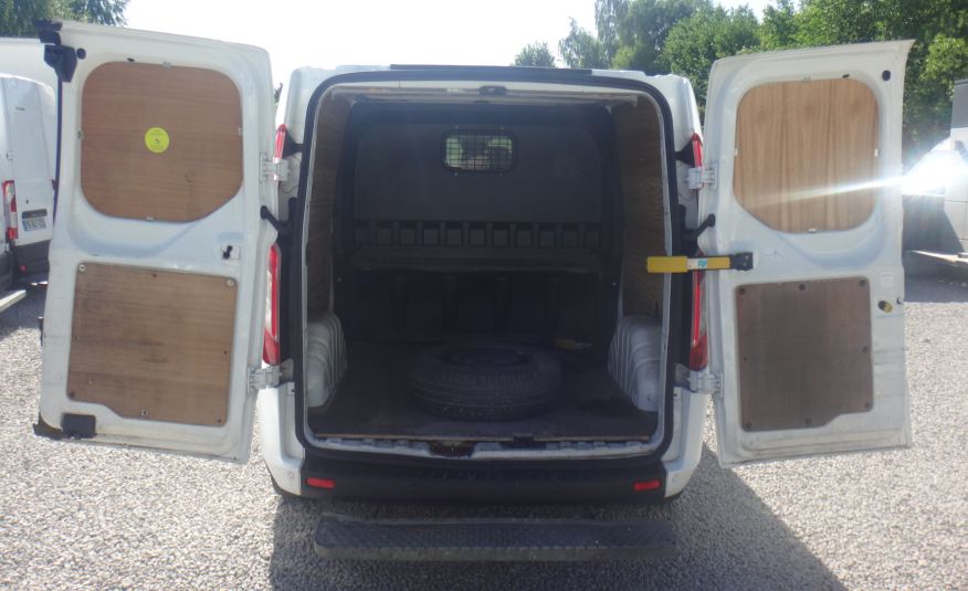 Ford TRANSIT CUSTOM L2H1 LONG brygadówka doka dubel kabina 6-os kamera 2xdrzwi boczne ŁADNY zdjęcie 7