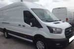 Ford TRANSIT MK8 L4H3 MAXI LONG JUMBO XXL 2024 klima kamera cofania 28tys km ŁADNY zdjęcie 3