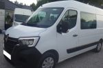 Renault MASTER IV LIFT brygadówka doka dubel kabina 7-os navi pdc LED tempomat klima regały 2022r zdjęcie 1