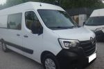 Renault MASTER IV LIFT brygadówka doka dubel kabina 7-os navi pdc LED tempomat klima regały 2022r zdjęcie 3
