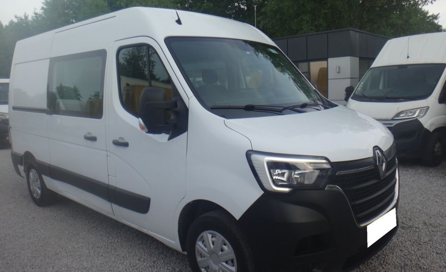 Renault MASTER IV LIFT brygadówka doka dubel kabina 7-os navi pdc LED tempomat klima regały 2022r zdjęcie 3