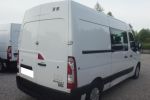 Renault MASTER IV LIFT brygadówka doka dubel kabina 7-os navi pdc LED tempomat klima regały 2022r zdjęcie 5