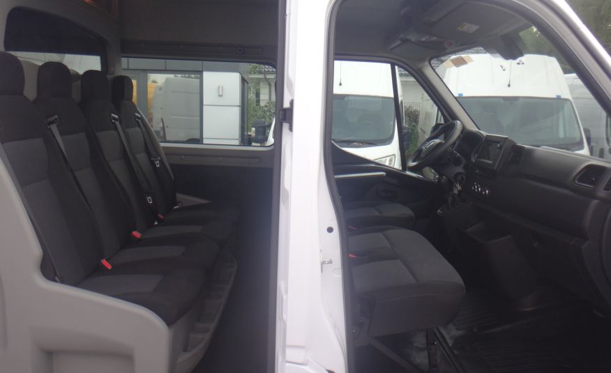 Renault MASTER IV LIFT brygadówka doka dubel kabina 7-os navi pdc LED tempomat klima regały 2022r zdjęcie 9