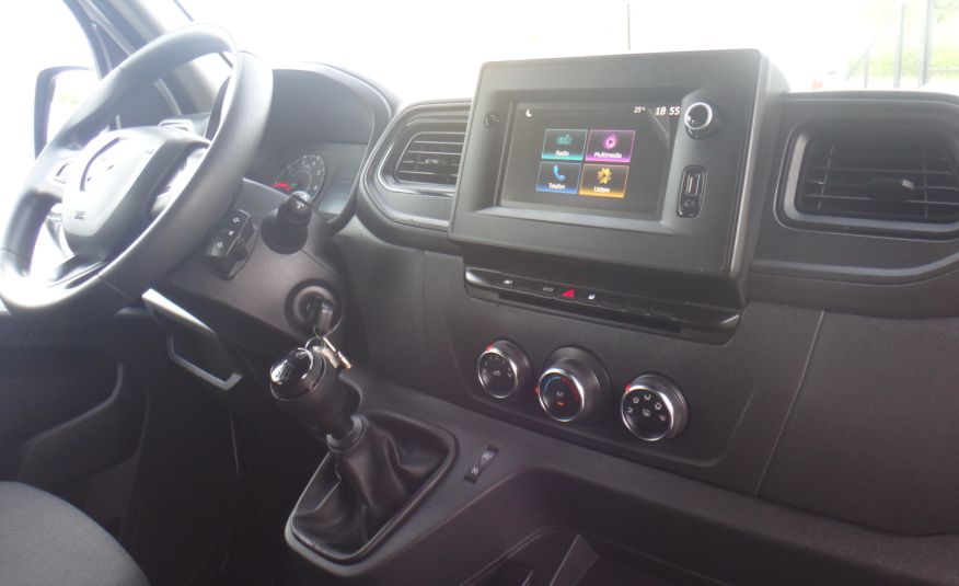 Renault MASTER IV LIFT brygadówka doka dubel kabina 7-os navi pdc LED tempomat klima regały 2022r zdjęcie 14