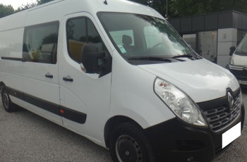 Renault LIFT MASTER L3H2 MAX brygadówka doka dubela kbina 7-os navi pdc tempomat 2018rok 137tys km