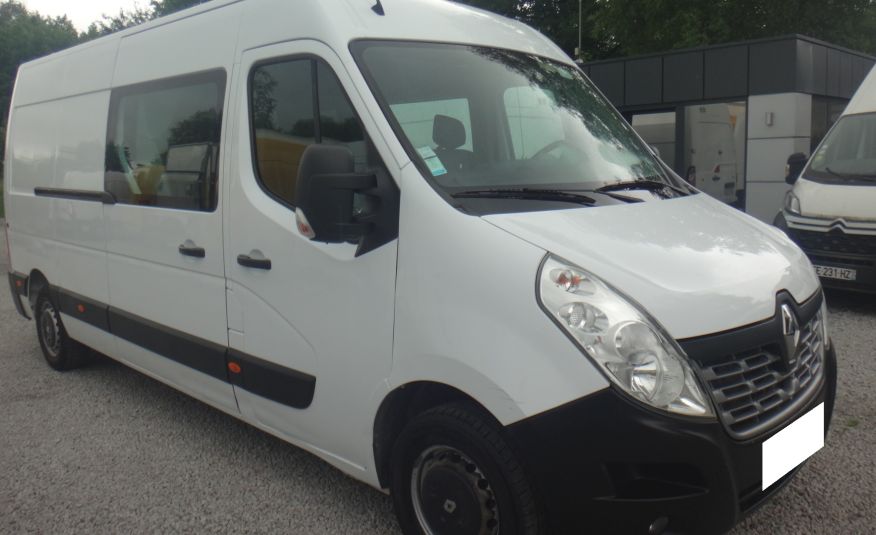Renault LIFT MASTER L3H2 MAX brygadówka doka dubela kbina 7-os navi pdc tempomat 2018rok 137tys km zdjęcie 1