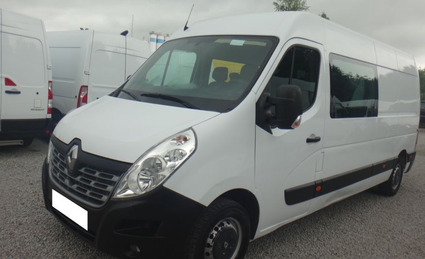 Renault LIFT MASTER L3H2 MAX brygadówka doka dubela kbina 7-os navi pdc tempomat 2018rok 137tys km zdjęcie 3