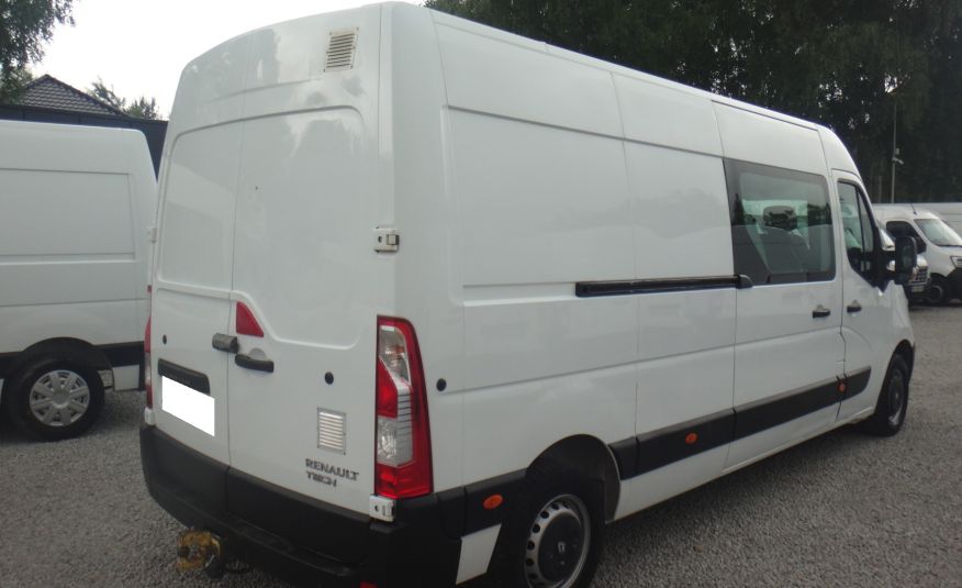 Renault LIFT MASTER L3H2 MAX brygadówka doka dubela kbina 7-os navi pdc tempomat 2018rok 137tys km zdjęcie 4