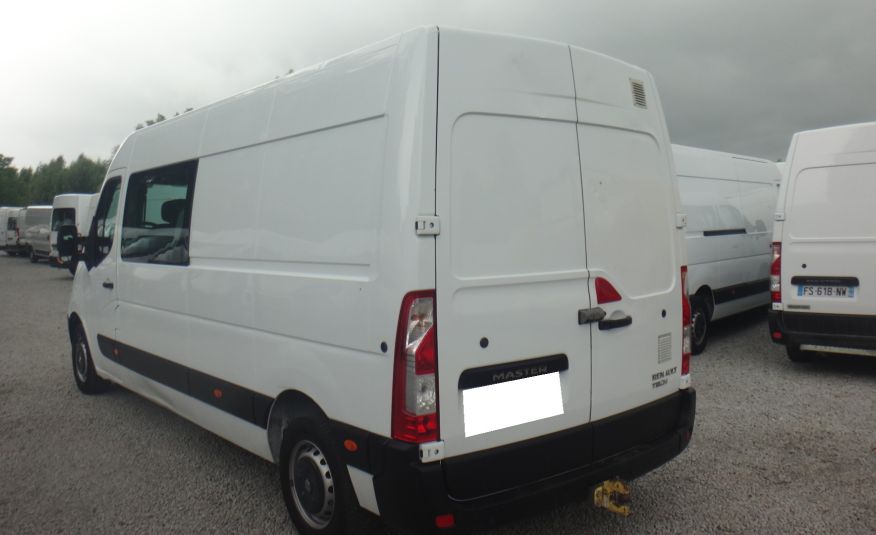 Renault LIFT MASTER L3H2 MAX brygadówka doka dubela kbina 7-os navi pdc tempomat 2018rok 137tys km zdjęcie 6
