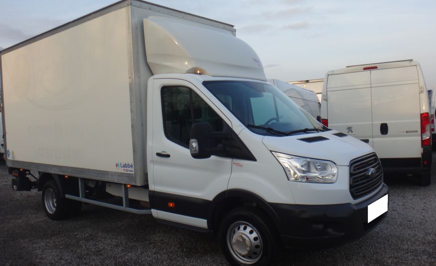 Ford TRANSIT MK8 kontener z windą 750kg ŁADNY klima bliźniacze koła 170KM zdjęcie 3