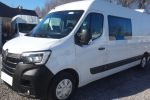 Renault LIFT MASTER IV L3H2 MAX brygadówka doka dubel kabina 7-os ładny navi klima kamera cofania 2021rok zdjęcie 1