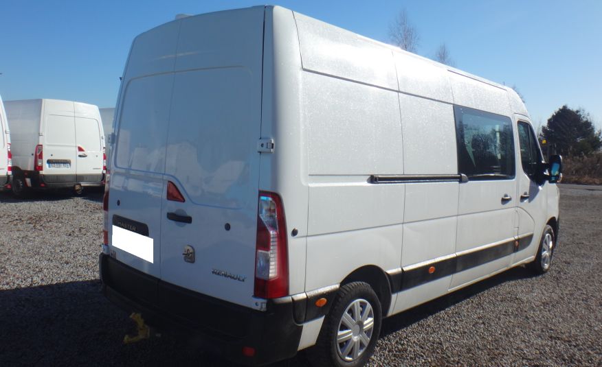 Renault LIFT MASTER IV L3H2 MAX brygadówka doka dubel kabina 7-os ładny navi klima kamera cofania 2021rok zdjęcie 3