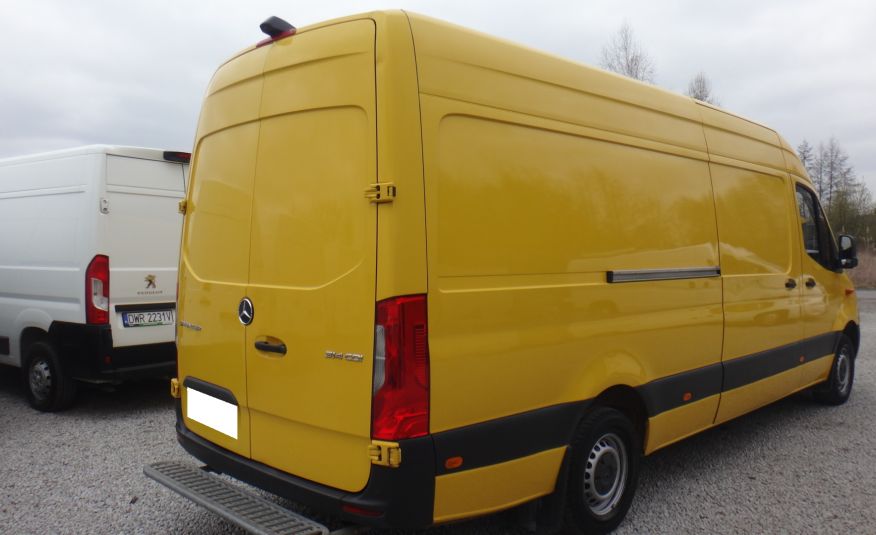 Mercedes SPRINTER 314 L4H2 MAXI LONG zabudowa kurierska półki regały przejście klima navi kamera cofania IDEALNY zdjęcie 4