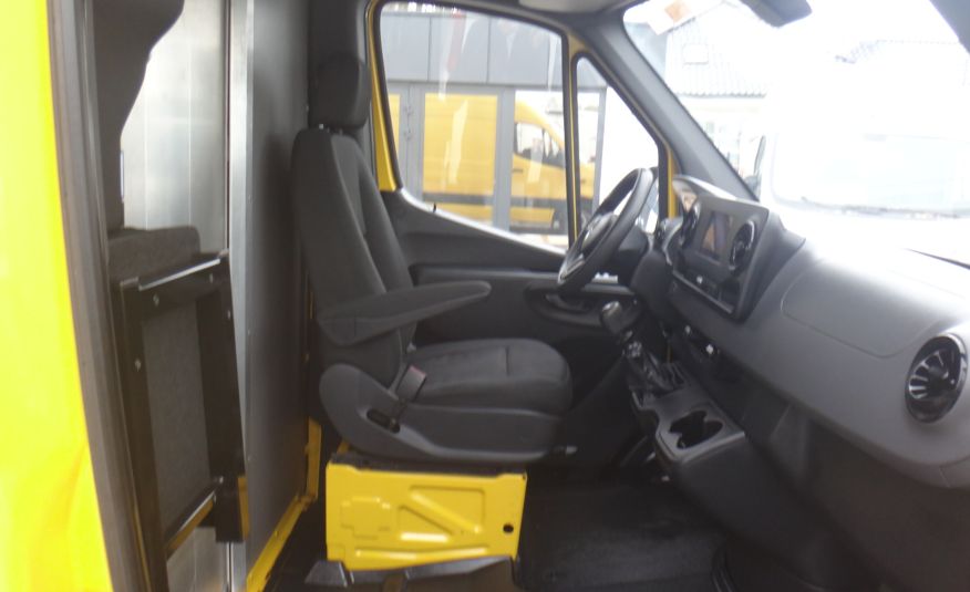 Mercedes SPRINTER 314 L4H2 MAXI LONG zabudowa kurierska półki regały przejście klima navi kamera cofania IDEALNY zdjęcie 8