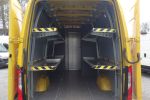 Mercedes SPRINTER 314 L4H2 MAXI LONG zabudowa kurierska półki regały przejście klima navi kamera cofania IDEALNY zdjęcie 12