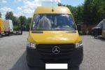 Mercedes LIFT SPRINTER 314 L2H2 klima kamera cofania zabudowa kurierska DHL półki telefon 2020r zdjęcie 2